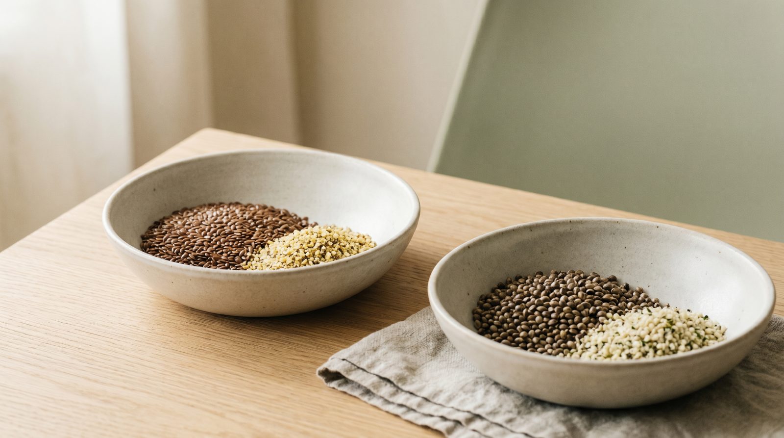 Hemp Seed vs Flaxseed: How They Actually Differ